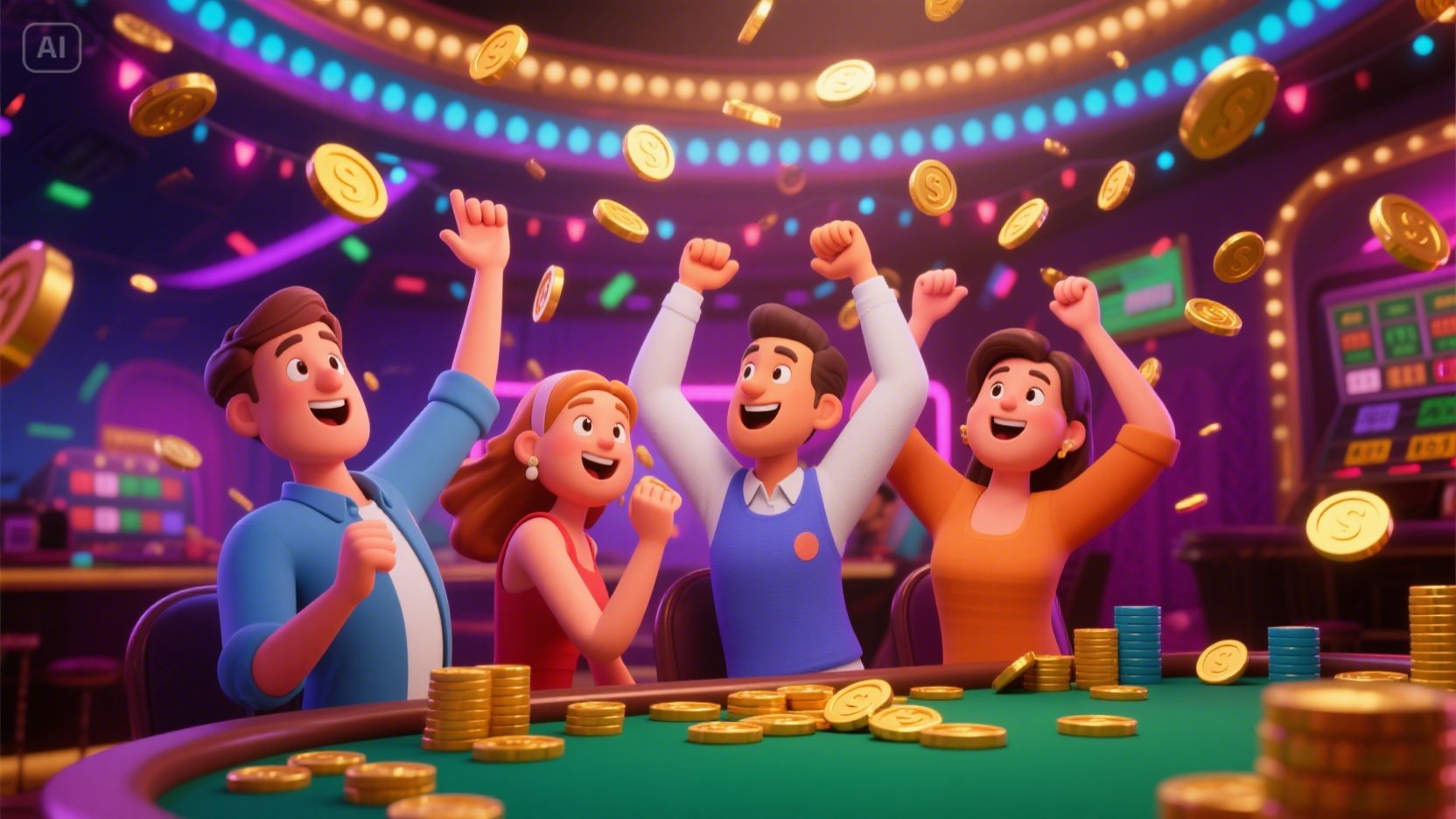 Casino Konami Gaming desktop and mobile interfaces